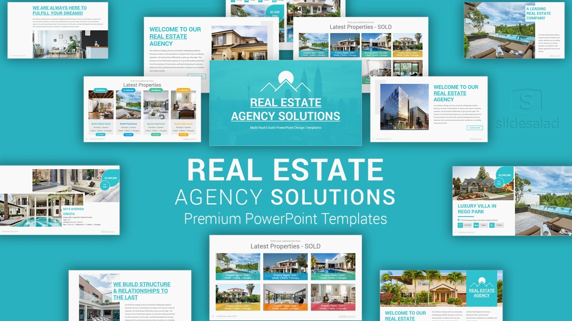 10+ Best Real Estate And Construction Powerpoint Ppt Templates For With Regard To Listing Presentation Template