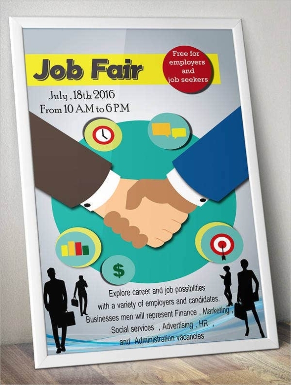 10+ Job Fair Flyer Templates - Psd, Eps, Vector, Pdf, Indesign | Free In Career Flyer Template
