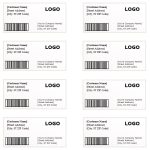 10+ Shipping Label Templates | Free Printable Word &amp; Pdf Formats for Free Templates For Labels In Word