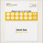 13+ Restaurant Punch Card Designs &amp; Templates - Psd, Ai | Free pertaining to Business Punch Card Template Free
