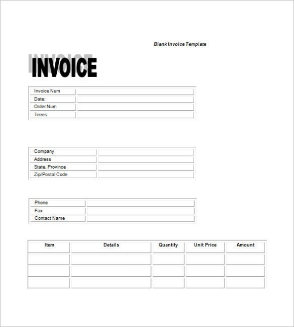 14+ Service Invoice Templates - Free Sample, Example, Format Download Within Work Invoice Template Free Download