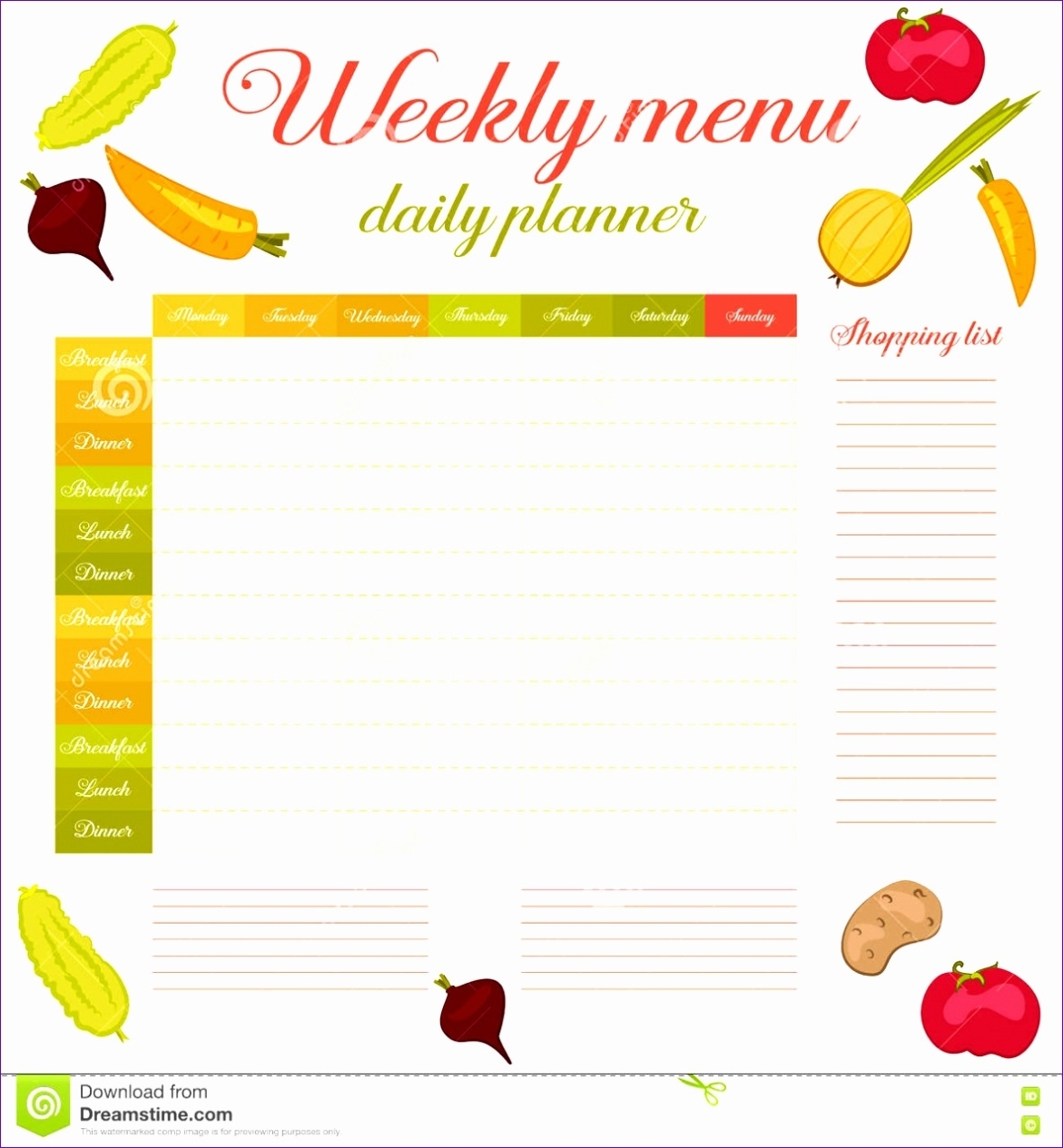 14 Shopping List Template Excel - Excel Templates for Menu Checklist Template