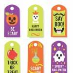 15 Best Printable Halloween Goodie Bag Tags - Printablee intended for Goodie Bag Label Template