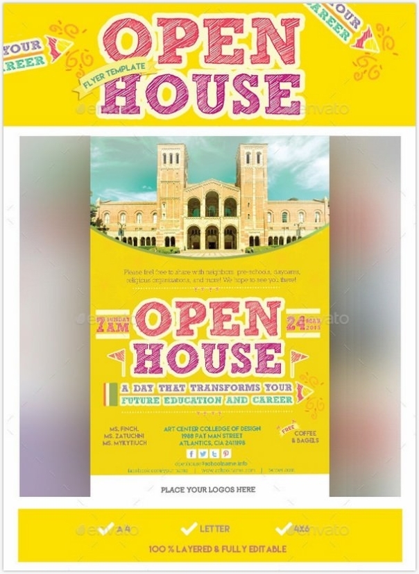 15+ Eye Catching Open House Flyer Templates 2018 - Templatefor regarding Open House Flyer Template Free