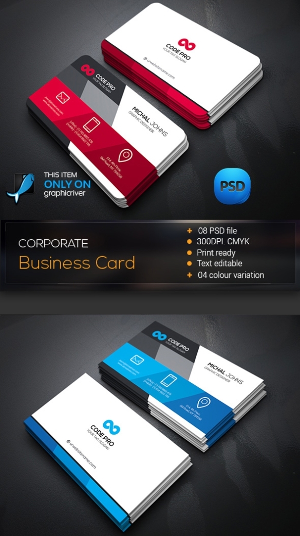 15 Premium Business Card Templates (In Photoshop, Illustrator Regarding Create Business Card Template Photoshop