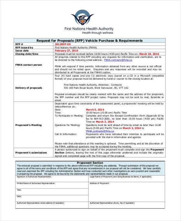 15+ Purchase Proposal Templates - Word, Pdf, Apple Pages | Free Within Equipment Proposal Template
