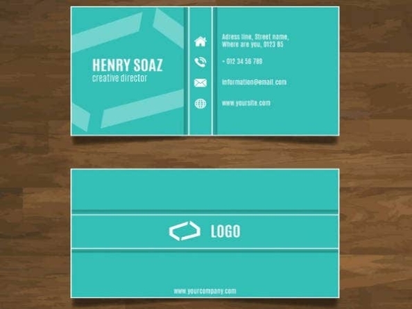 16+ Free Printable Business Card Templates  Word, Psd, Ai | Free With Regard To Plain Business Card Template Word