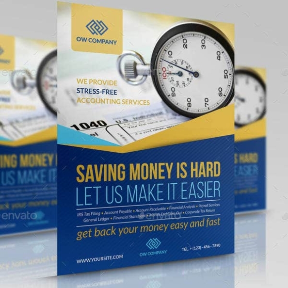 17+ Accounting Firm Flyer Designs & Templates - Psd, Ai, Word, Eps Regarding Accounting Flyer Templates