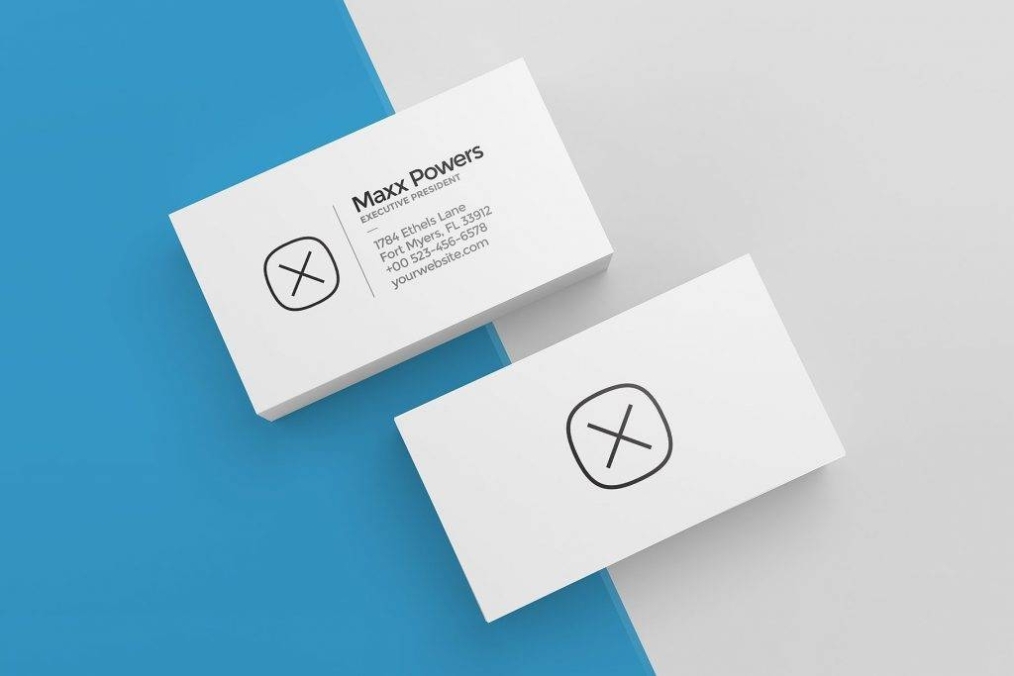 17+ Blank Business Cards Templates - Psd, Word, Pages | Examples For Blank Business Card Template Photoshop