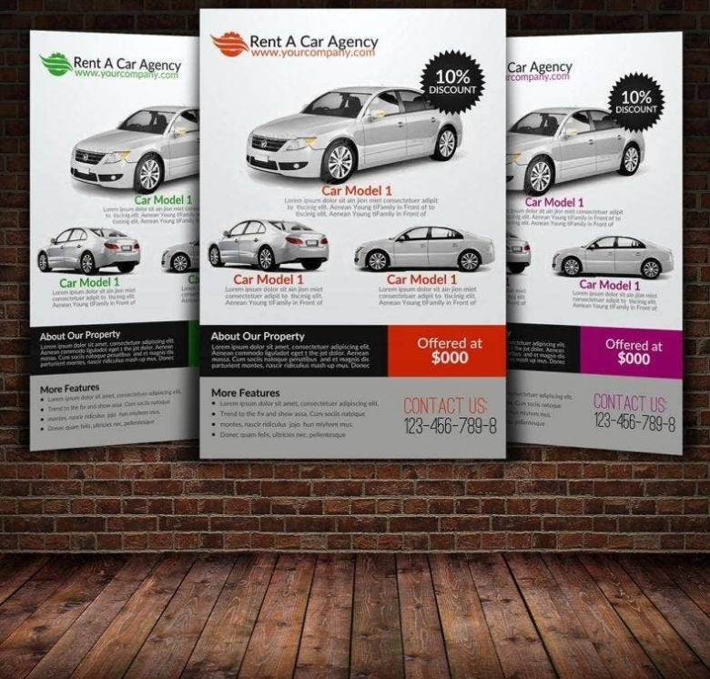 18+ Car Rental Flyer Designs & Templates - Psd, Ai, Word, Eps | Free Throughout For Rent Flyer Template Word