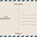 19 Printable Postcard Templates &amp; Designs [Word, Pdf, Psd] within 6X11 Postcard Template