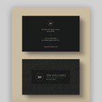 20+ Double-Sided, Vertical Business Card Templates (Word, Or Psd pertaining to 2 Sided Business Card Template Word