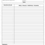 2022 Cornell Notes Template - Fillable, Printable Pdf &amp; Forms | Handypdf within Avid Cornell Notes Template Pdf