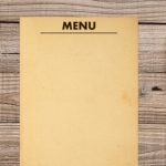 21+ Blank Menus | Sample Templates inside Blank Restaurant Menu Template