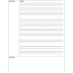 22 Cornell Note Taking Template Word - Free Popular Templates Design pertaining to Note Taking Template Word