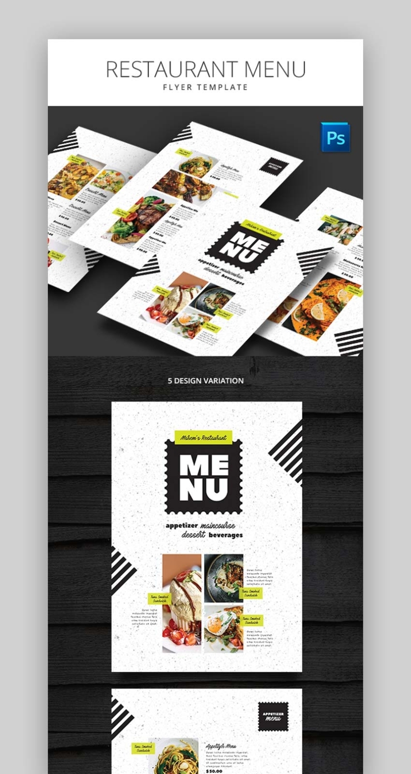 25 Best Free Restaurant Menu Templates For Ms Word &amp; Google Docs 2020 with regard to Free Restaurant Menu Templates For Microsoft Word