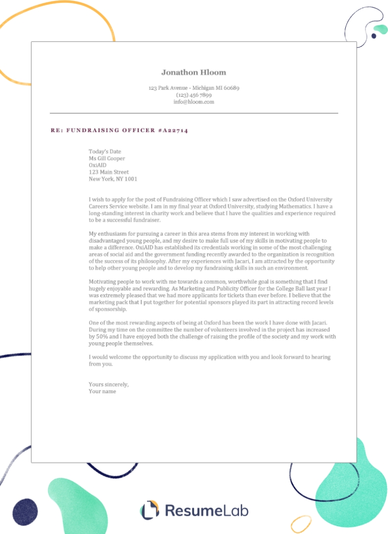 25 Free Cover Letter Templates For Google Docs [2022] pertaining to Google Cover Letter Template