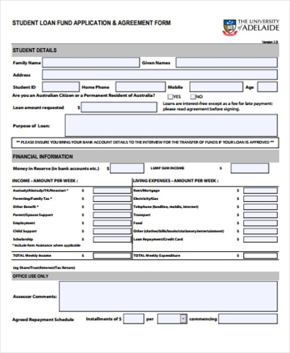 25+ Loan Agreement Form Templates - Word, Pdf, Pages | Free & Premium In Long Term Loan Agreement Template