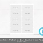 2X4 Printable Address Label Template Instant Download - Etsy Australia with 2X4 Label Template