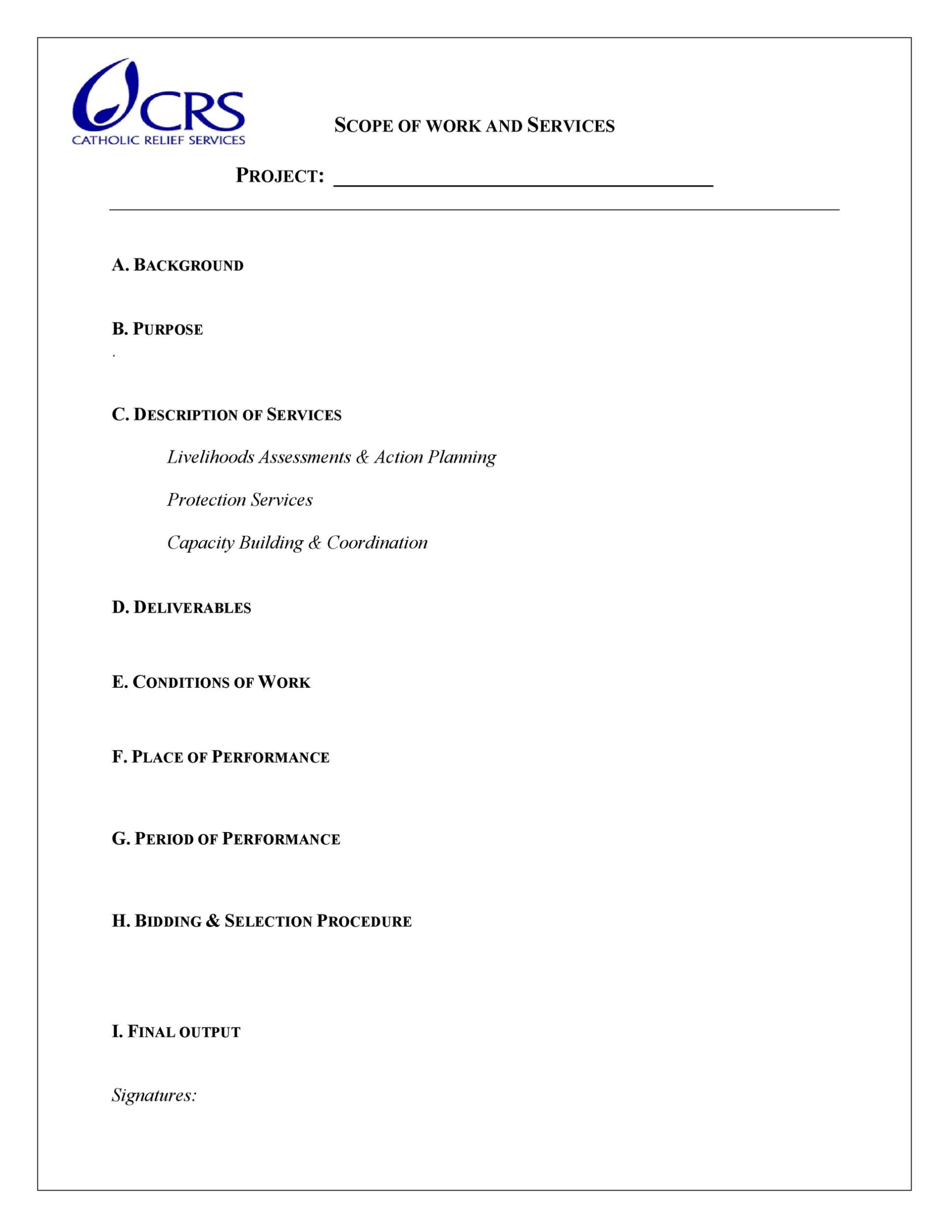30 Ready-To-Use Scope Of Work Templates &amp; Examples inside Scope Of Work Agreement Template