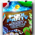32+ Pool Party Flyer Designs Free Download - Creative Template intended for Free Pool Party Flyer Templates