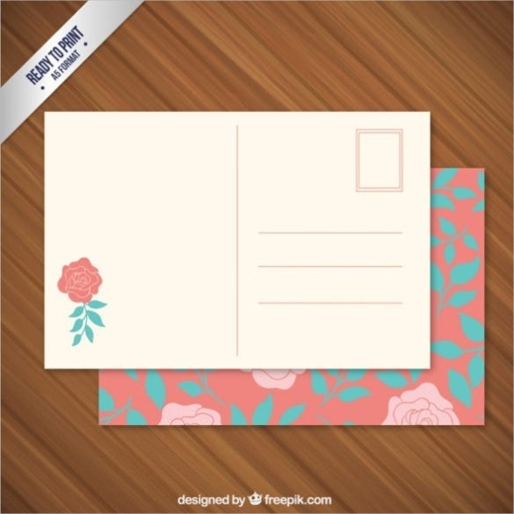 34+ Blank Postcard Templates - Psd, Vector Eps, Ai | Free & Premium Inside Free Blank Postcard Template For Word