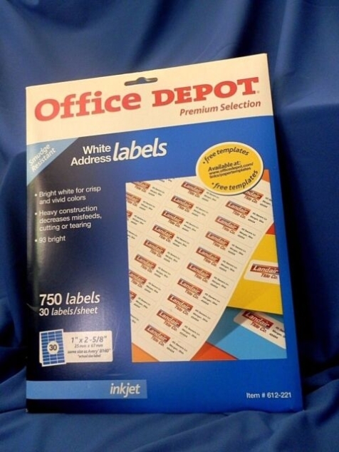 34 Office Depot Address Label Template - Labels For You In Office Depot Address Label Template