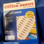 34 Office Depot Address Label Template - Labels For You throughout Office Depot Label Templates