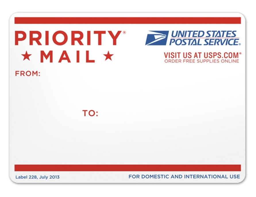 34 Usps Priority Shipping Label - Labels For Your Ideas in Usps Shipping Label Template Download