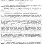 40+ Free Loan Agreement Templates [Word &amp; Pdf] ᐅ Templatelab pertaining to Business Loan Agreement Template
