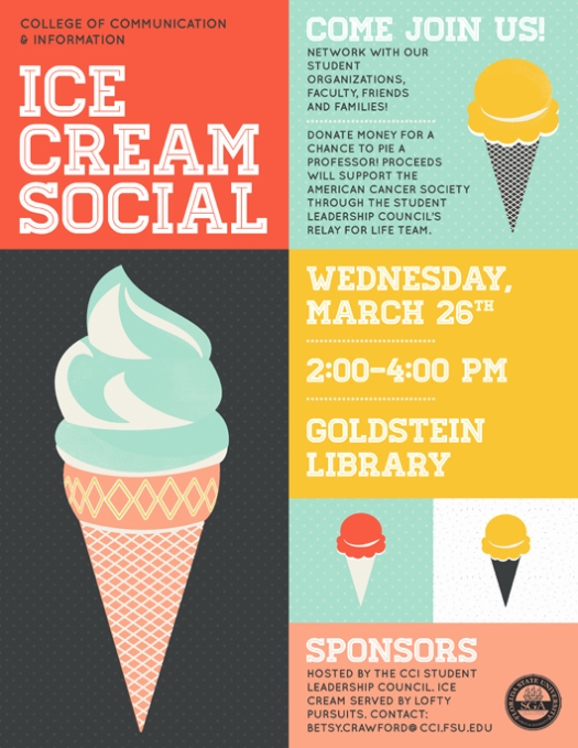 40 Ice Cream Social Flyer | Desalas Template For Ice Cream Social Flyer Template