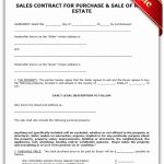 40 Simple Land Purchase Agreement Form | Desalas Template within Simple Land Sale Agreement Template