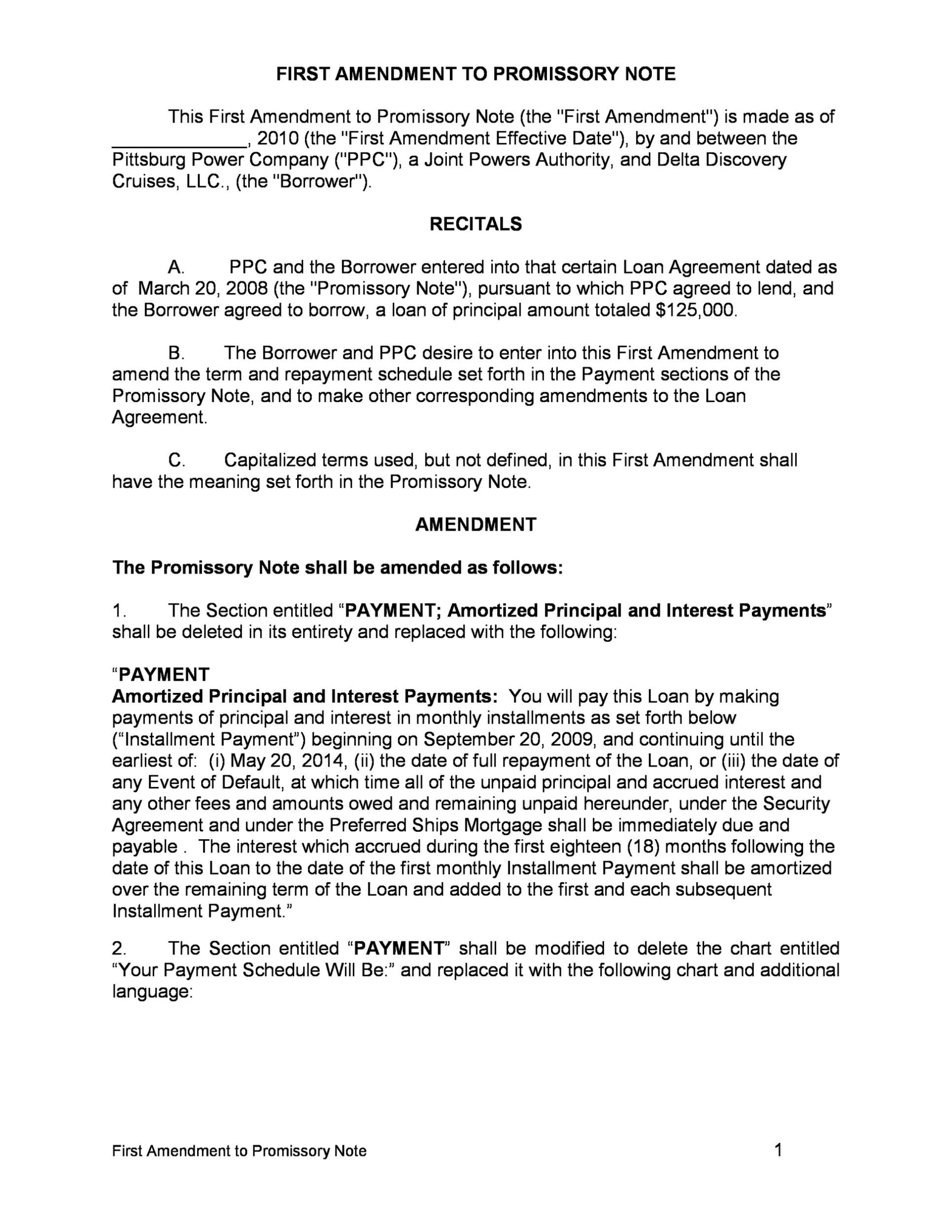45 Free Promissory Note Templates & Forms [Word & Pdf] - Template Lab With Regard To Promise To Pay Agreement Template
