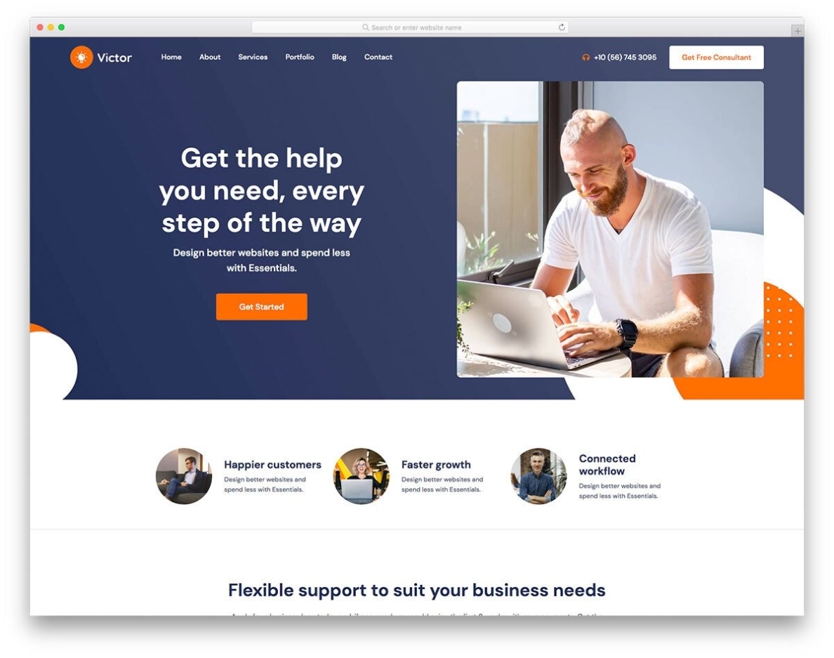 50 Free Bootstrap Business Templates With A Signature Design 2021 within Bootstrap Templates For Business