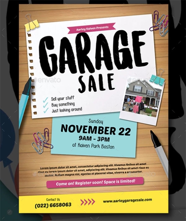 52+ Yard Sale Flyer Templates - Free Psd Vector Psd Eps Ai Downloads within Garage Sale Flyer Template