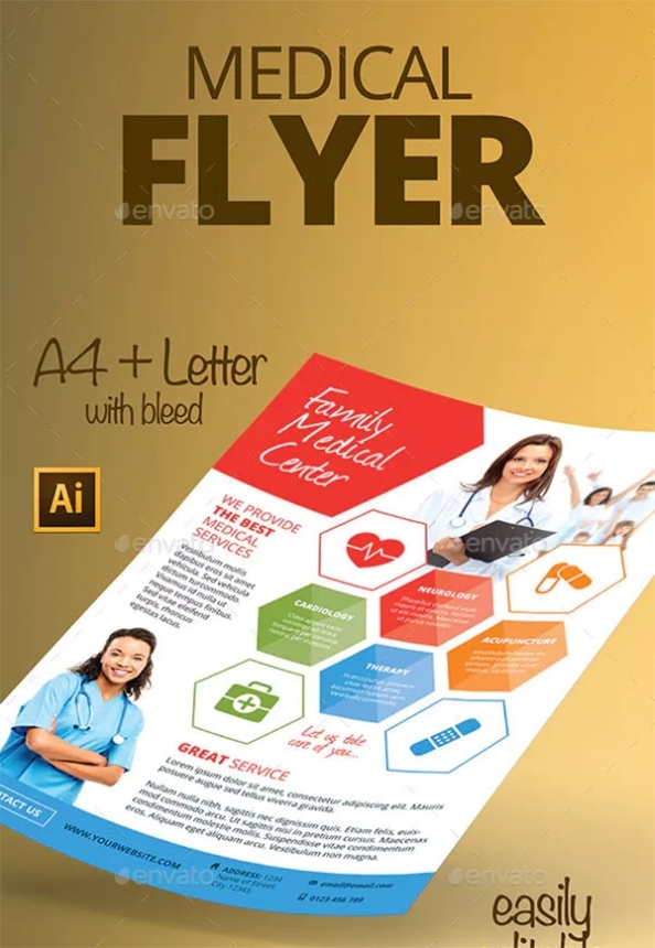 56+ Medical Flyer Templates - Free & Premium Psd, Ai, Id, Downloads Pertaining To Free Downloadable Templates For Flyers