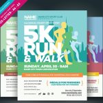 5K Run-&amp;-Walk Event Flyer &amp; Poster - Corporate Identity Template for 5K Flyer Template