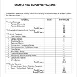 6+ Employee Training Plan Templates -Free Samples, Examples Format intended for Training Agenda Template