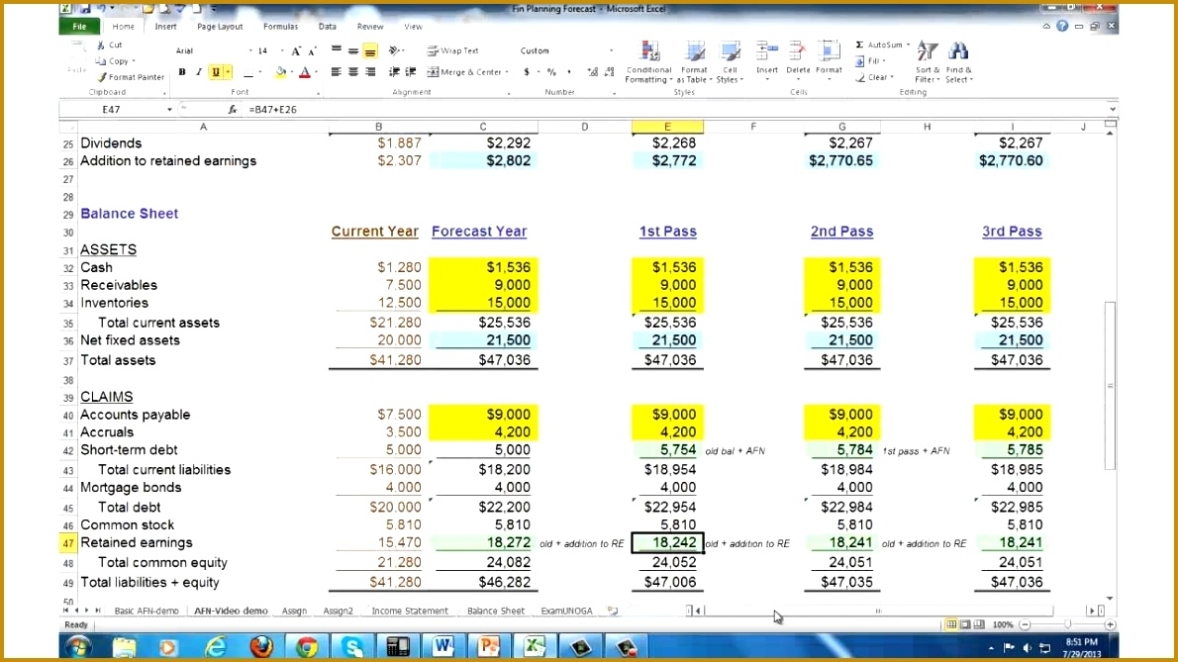 7 Financial Plan Template Excel | Fabtemplatez Regarding Business Plan Financial Template Excel Download