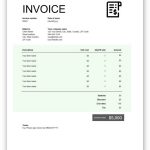 7 Free Quickbooks Invoice Template Word, Excel, Pdf And How To Create regarding Create Invoice Template Quickbooks