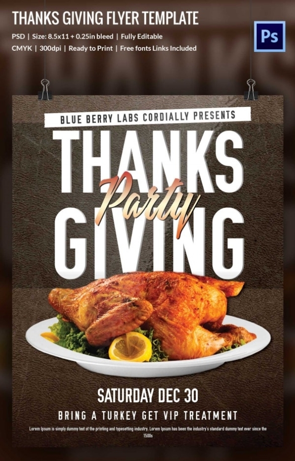 73+ Thanksgiving Templates - Editable Psd, Ai, Eps Format Download Intended For Thanksgiving Flyer Template Free Download