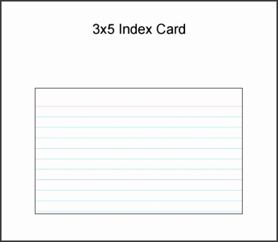 8 3X5 Note Card Template Word Mac - Sampletemplatess - Sampletemplatess Inside 3X5 Note Card Template