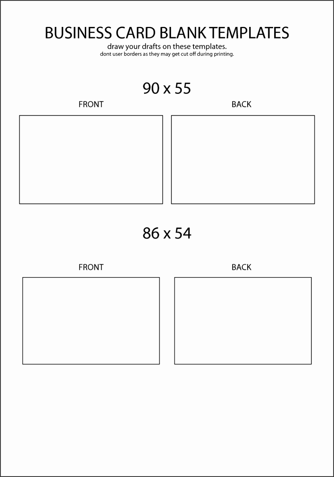 8 Blank Business Card Template Word 2013 - Sampletemplatess with regard to Plain Business Card Template Microsoft Word