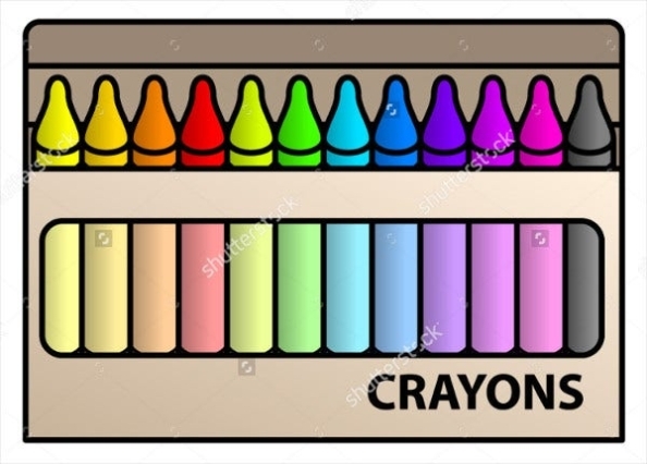 8 Crayon Box Templates Free Pdf Psd Eps Format Download with Crayon Labels Template