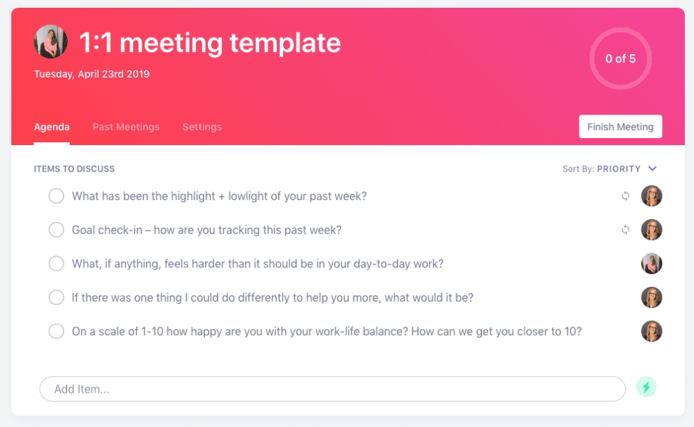 8 One On One Meeting Tips (Plus Manager 1:1 Template) | Hypercontext Pertaining To One On One Meeting Template