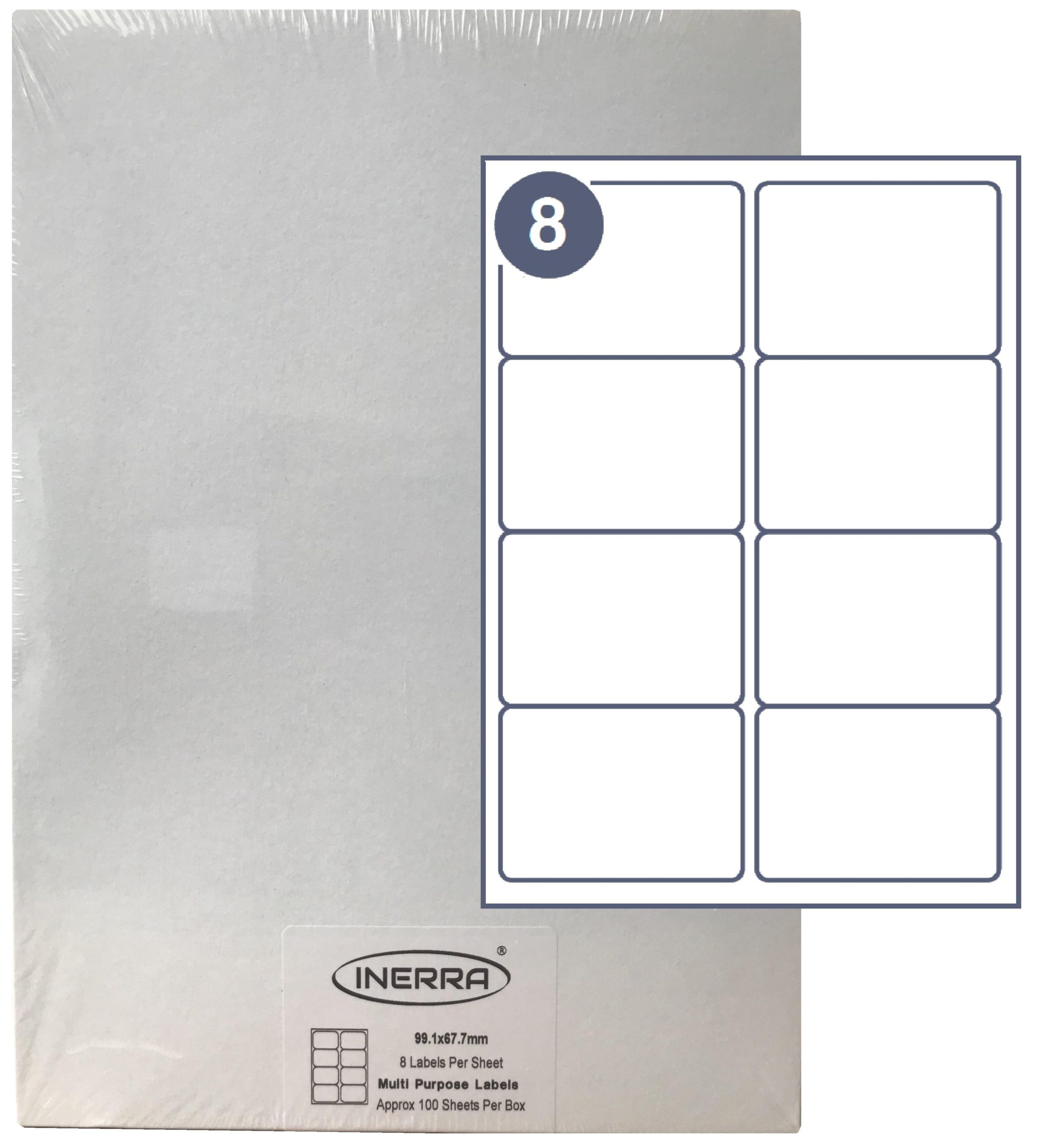8 Per Page Labels Template / Avery Template J5 5 Things About Avery Intended For Template For Labels 8 Per Sheet