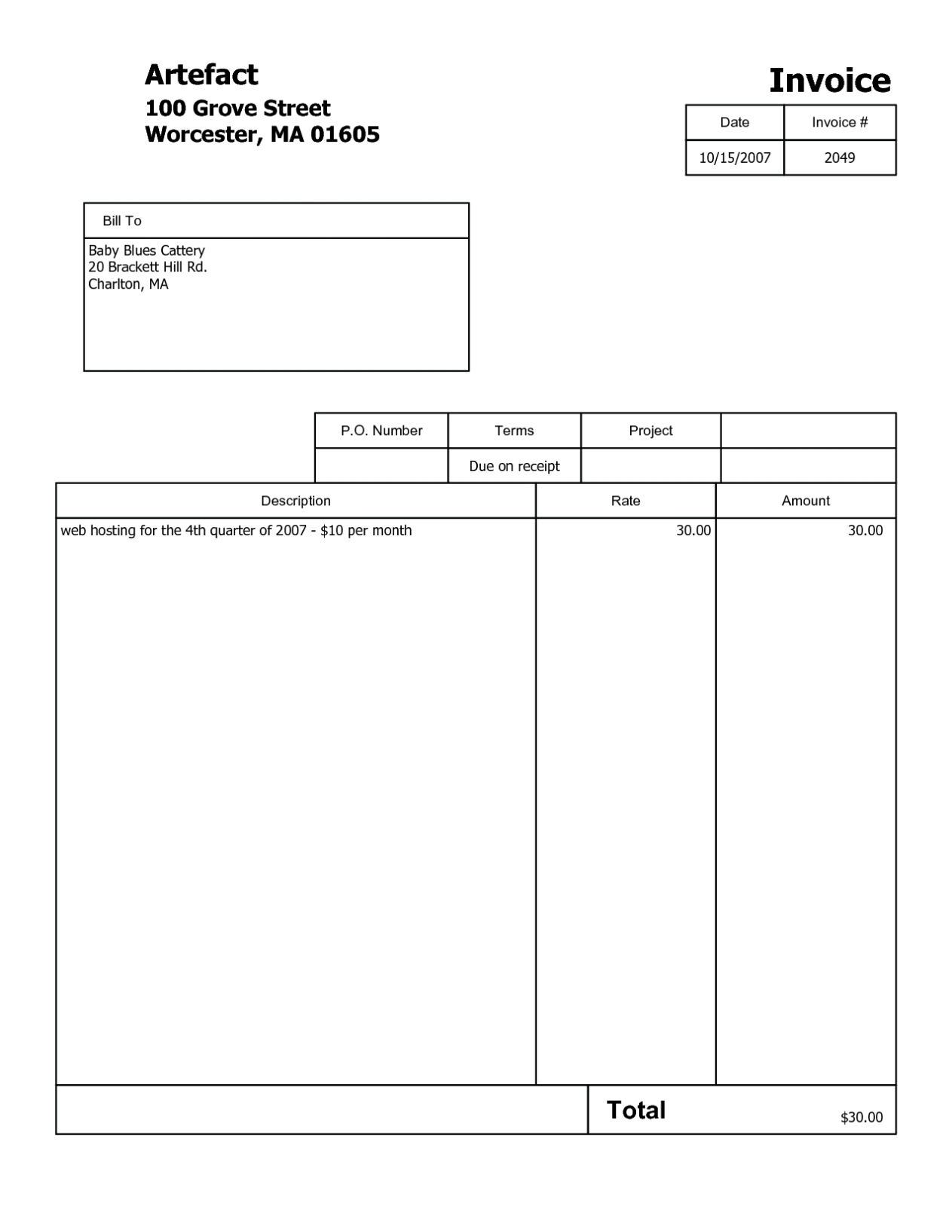 92 Blank Generic Invoice Template Word For Free For Generic Invoice for Generic Invoice Template Word