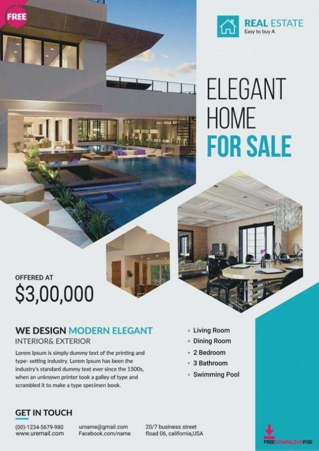 97 The Best Publisher Real Estate Flyer Templates In Photoshop For With Regard To Publisher Real Estate Flyer Templates
