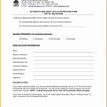 Ach Deposit Authorization Form Template | Shooters Journal with Profit Participation Loan Agreement Template