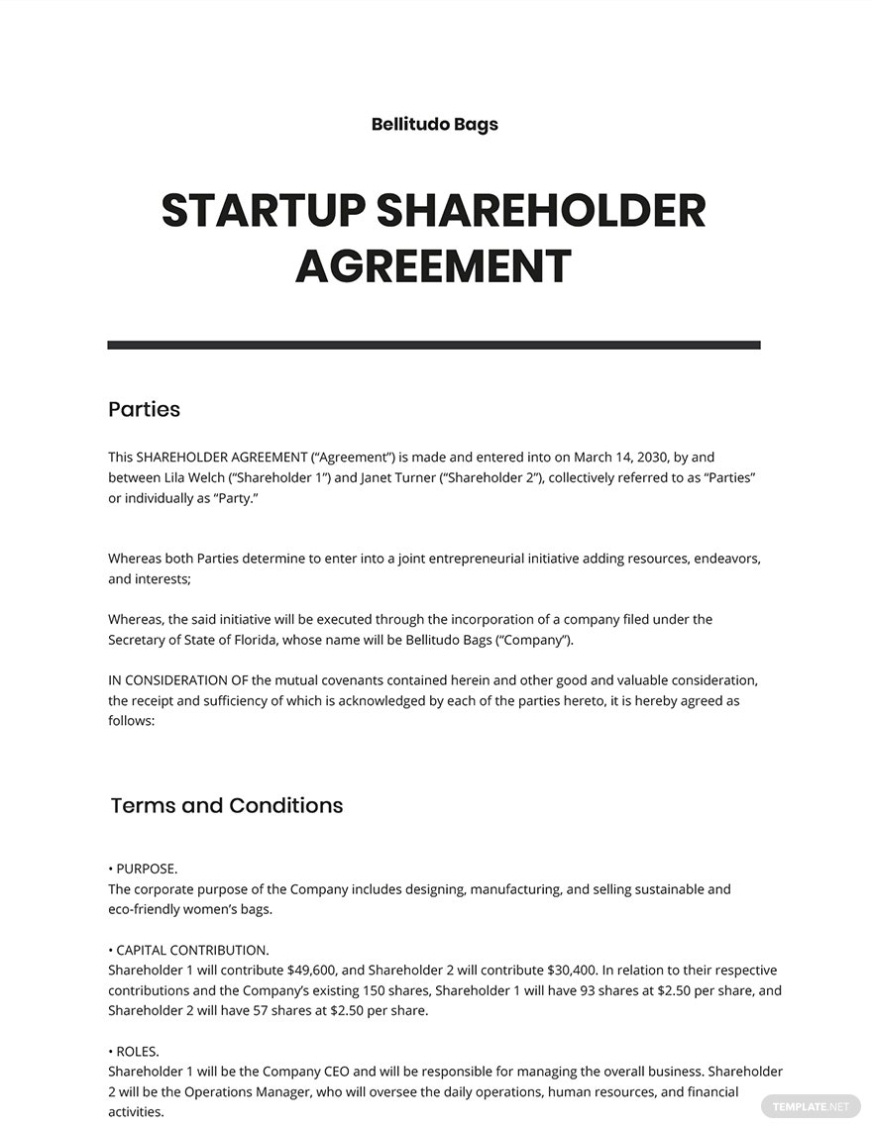 Adhesion To The Unanimous Shareholder Agreement Template - Google Docs Within Unanimous Shareholder Agreement Template
